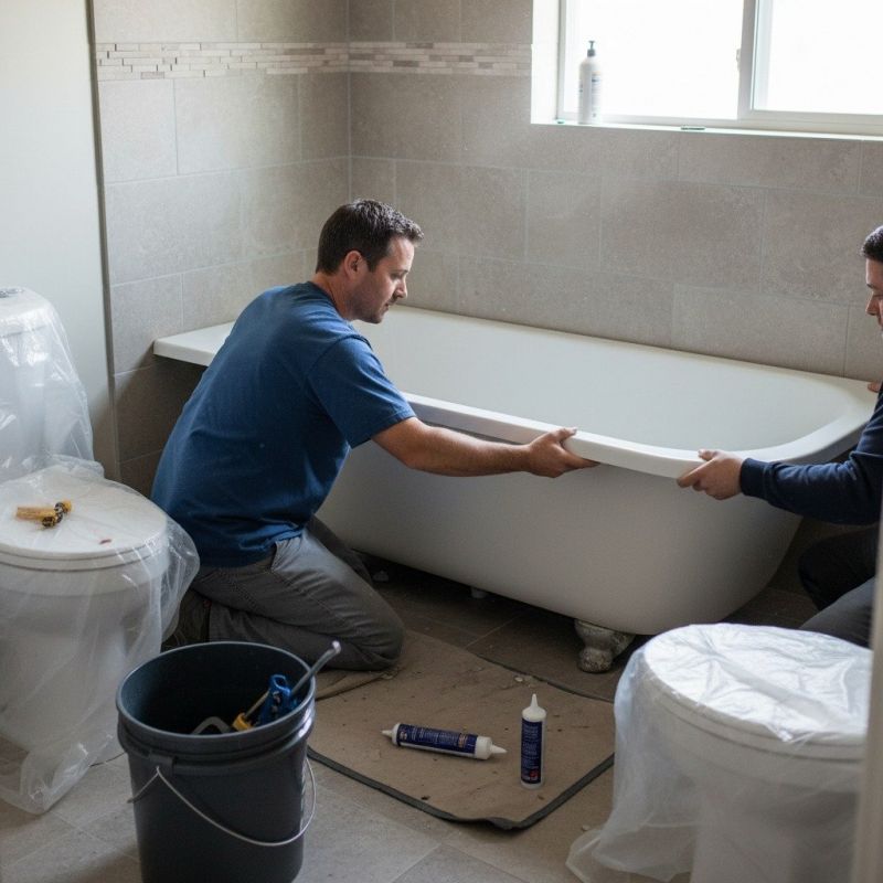 Bathtub Surround Installation