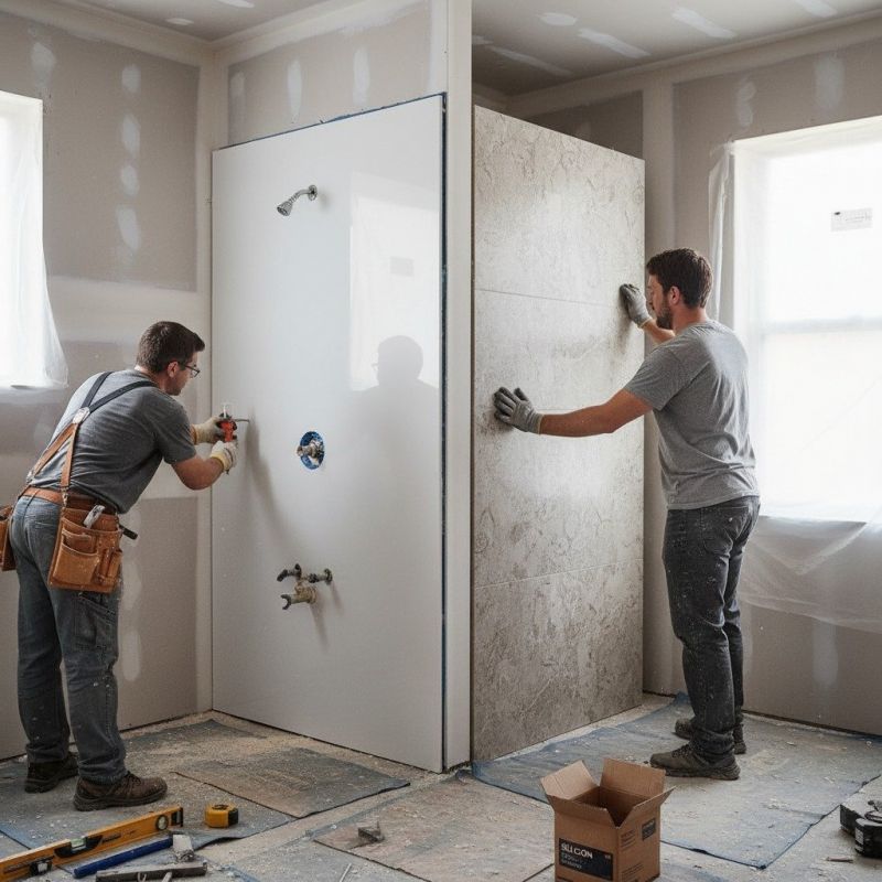 Shower Replacement detail