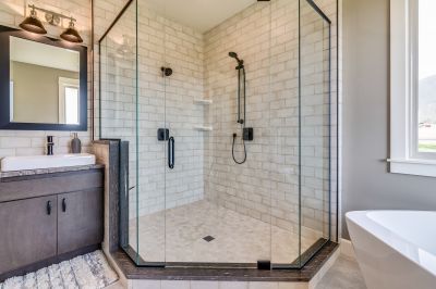 Sliding Door Shower Enclosure