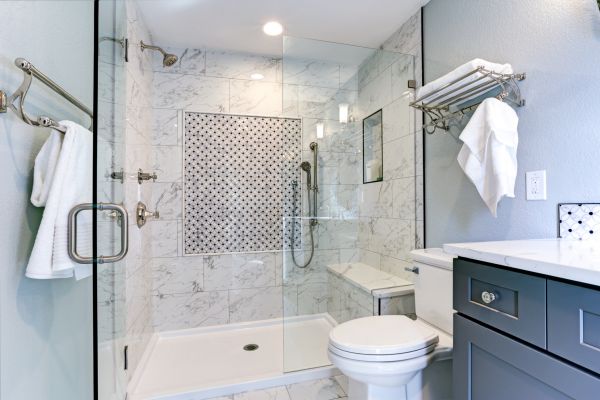 Shower Base Installation in Aurora